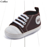 Baby Infant Toddler Casual Canvas Sneakers Kids Boy Girl Soft Sole Crib Shoes Prewalkers