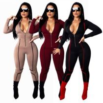 9073 Slim tight jumpsuit for women jumpsuit women clothing 2018