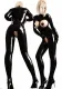 plus size vinyl catsuit 1077
