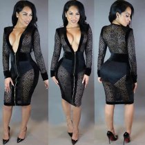 N263 sexy lace dress