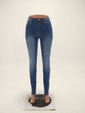 6058 Slim lift hips small feet ladies jeans