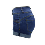 6030 women holes jeans shorts