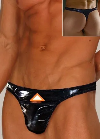 mens fashion leather panty N920