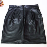 fashion leather pu skirt 1094