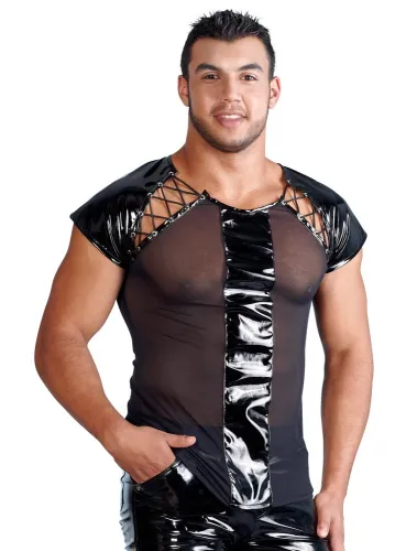 man leather top N937
