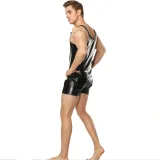 man PU romper N934