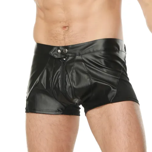 man leather panty N942