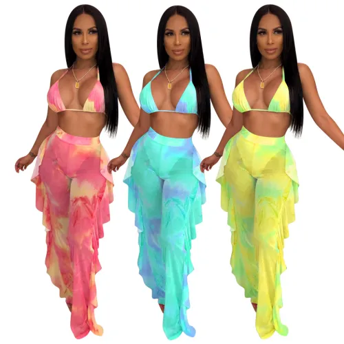 fashion women two piece swimwear 3771