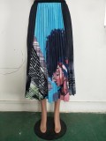 ladies designer short  pleated skirt LD8277