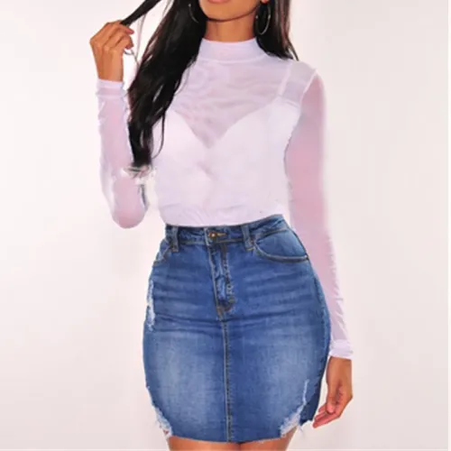 women holes hot style jeans shorts 6108