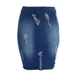 sexy jeans skirt 6102