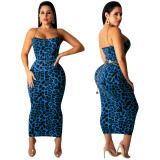 Sexy leopard print dress 3812
