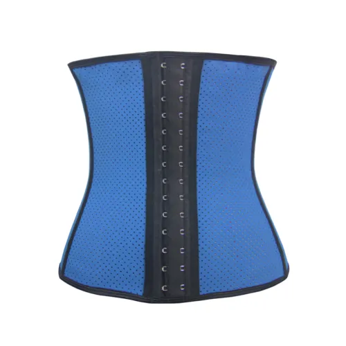 women steel boned latex corset 916