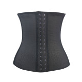 women steel boned latex corset 916