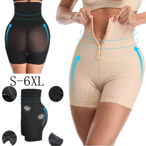 high waist tummy control butt lifter body shaper  D069