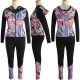 fashion design two pieces winter tracksuit   3541