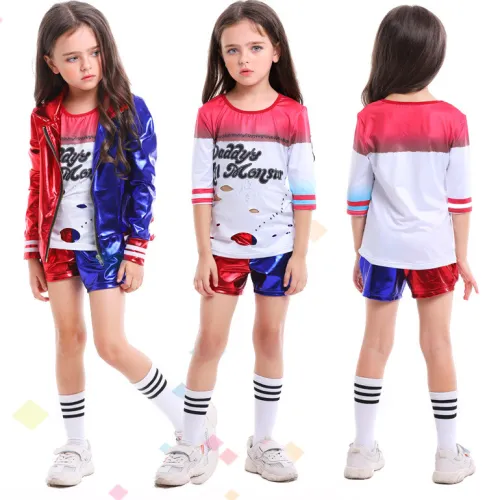 kids suicide squad costume PS8648