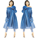 sexy jeans club dress 9425