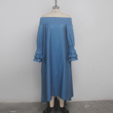 sexy jeans club dress 9425
