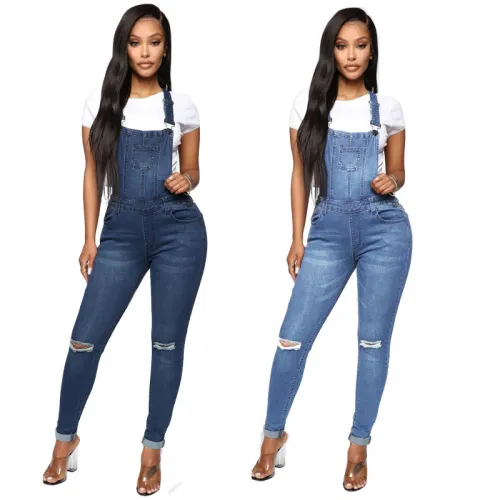 women jeans overalls  9011