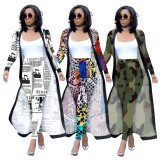 long sleeve trendy two piece set women clothing 3535