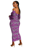 sexy leopard dress 2489