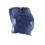 sexy tassel button short jeans dk007a