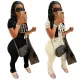 sexy fashion  women two pcs stack pants set LD8687
