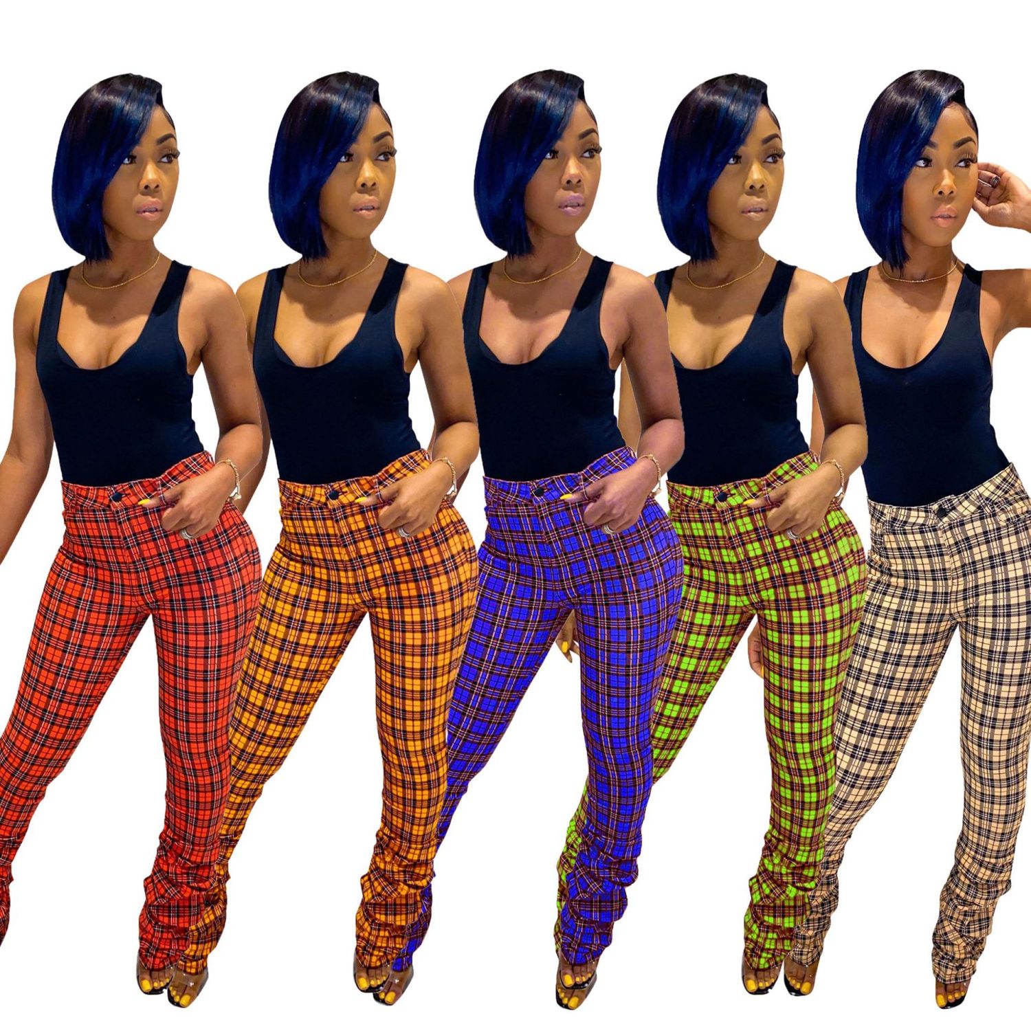 stacked pants women
