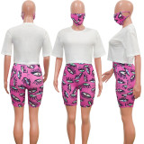 sexy two pieces outfits the face mask is included S3796