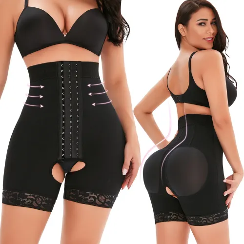 high waist butt lifter panty D012
