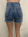 Ladies short jeans Ld6007