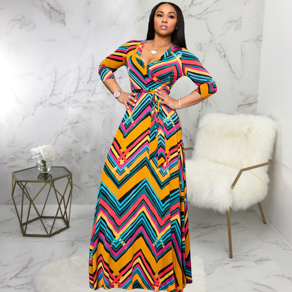 maxi v neck