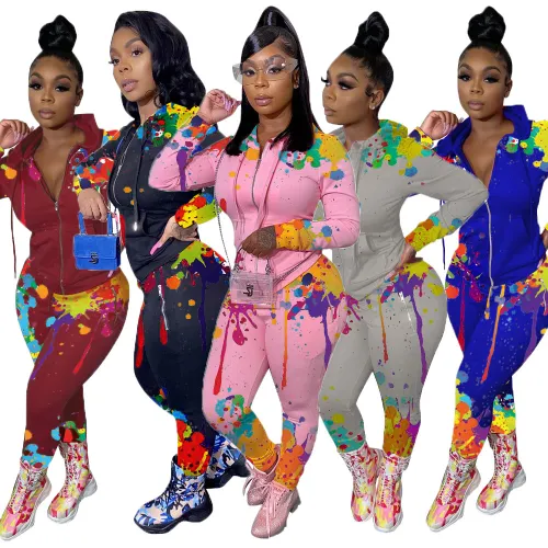 women two piece tracksuit  CM790