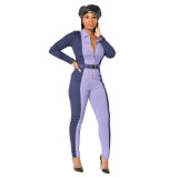 Ladies fall jumpsuit (No include the belt )  G0357