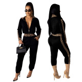 sexy  women two piece tracksuit  9808