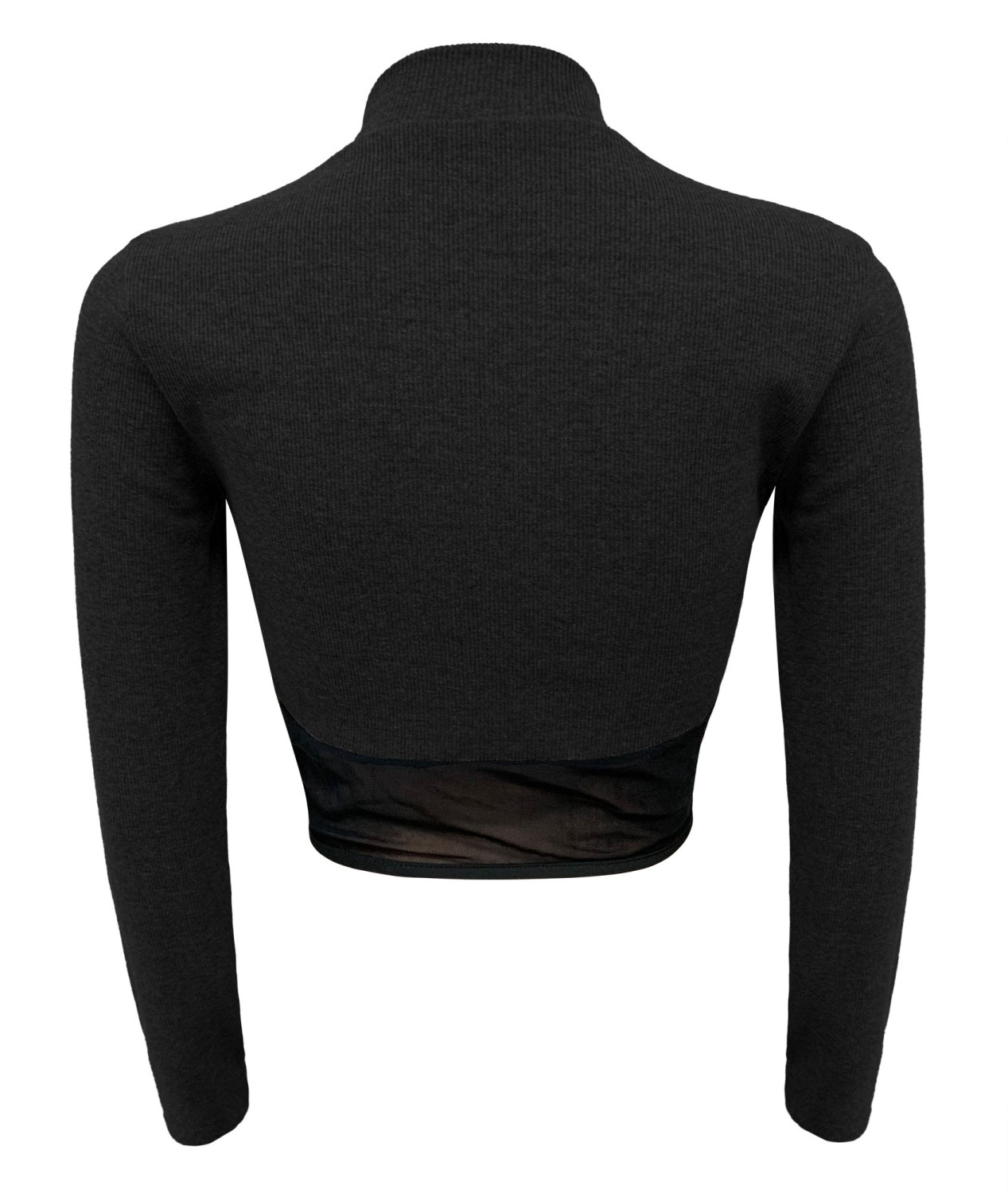 mesh long sleeve top men