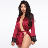Ladies sexy lace robes G0364