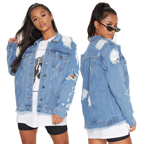 sexy fashion jeans jacket 9852