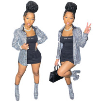plus size sexy women jacket  21023