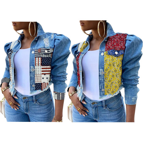 sexy fashion jeans jacket 9925