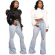 Women denim jeans Ld9054