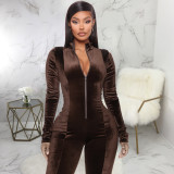 women sexy stacked jumpsuit 9780