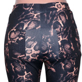 women printed yoga pants S390069