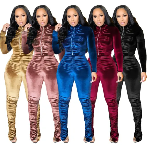 stacked women two piece set S390070