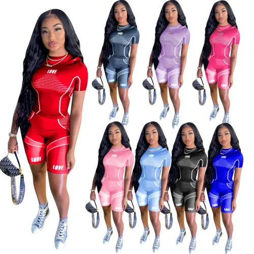 Sportwear two piece pants set 4197