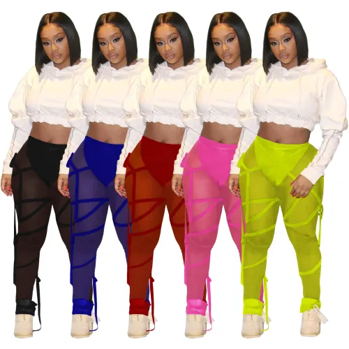 Women see through pants 4234