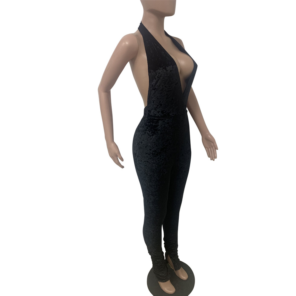 velour jumpsuit