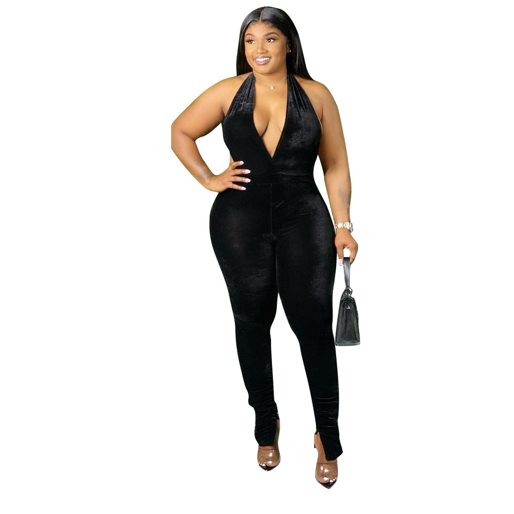 velour jumpsuit 90s