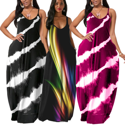 sexy v-neck  maxi dress 10158